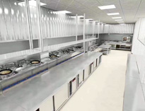 成都商用廚房設計公司為你介紹餐廳廚房設備多少錢