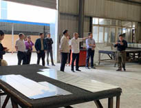 區(qū)領(lǐng)導(dǎo)視察優(yōu)佰特廚房設(shè)備公司，我公司獲高度贊揚(yáng)！