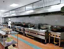 成都廚房設備工程公司告訴你大型廚房通風系統(tǒng)設計方法